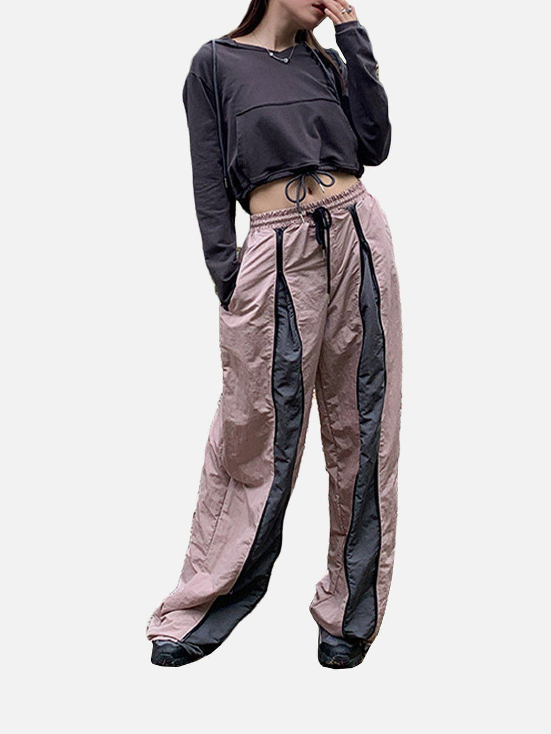 AlanBalen® - Patchwork Drawstring Pants AlanBalen