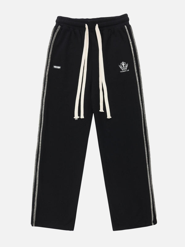 AlanBalen® - Patchwork Embroidery Sweatpants AlanBalen