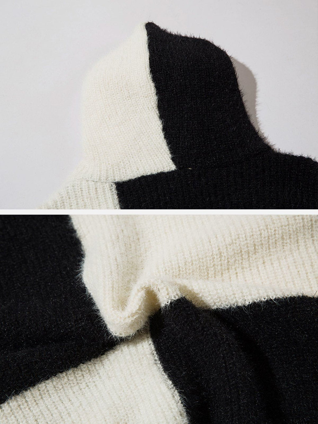 AlanBalen® - Patchwork Hooded Sweater AlanBalen