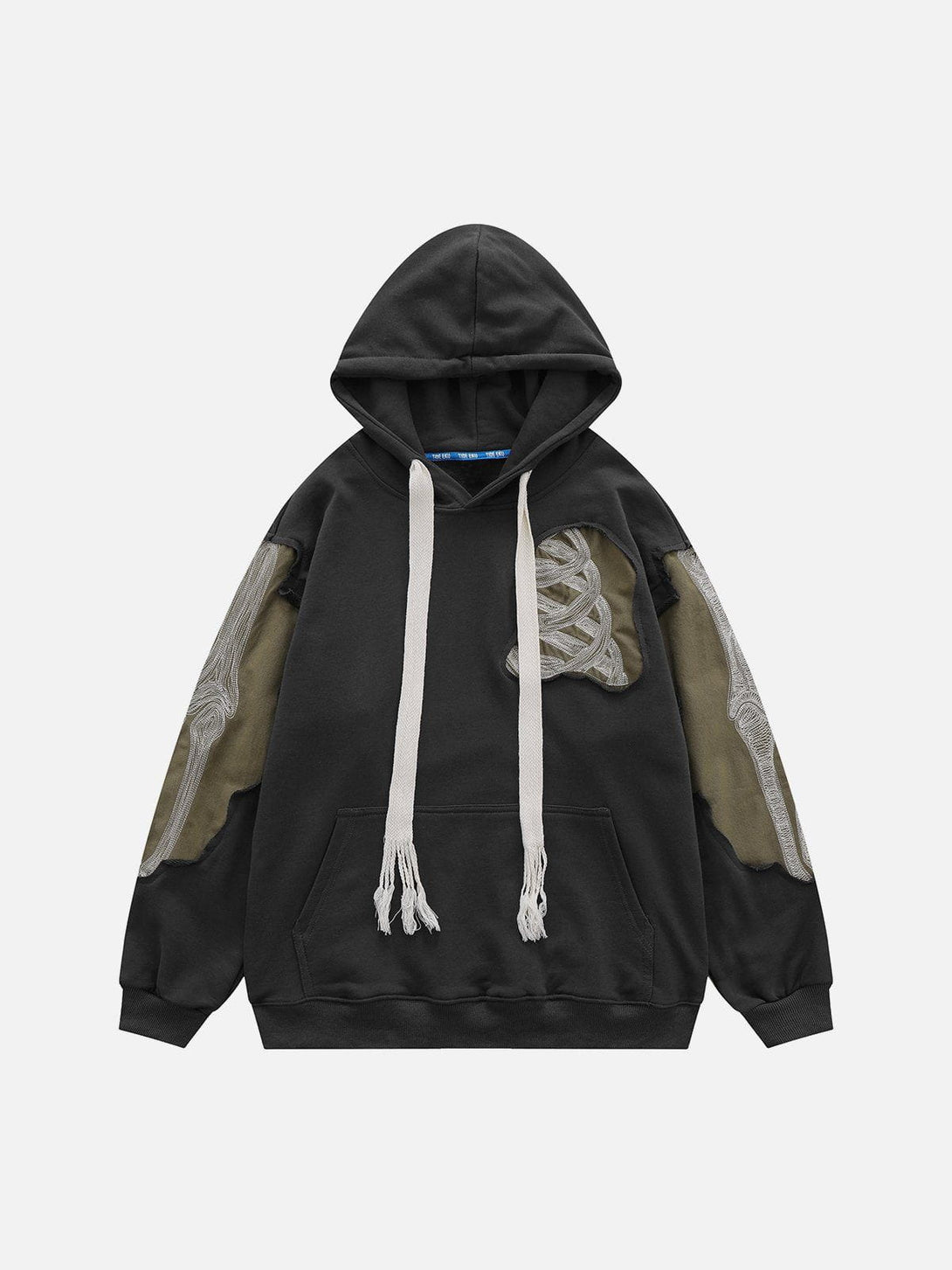 AlanBalen® - Patchwork Skeleton Hoodie AlanBalen