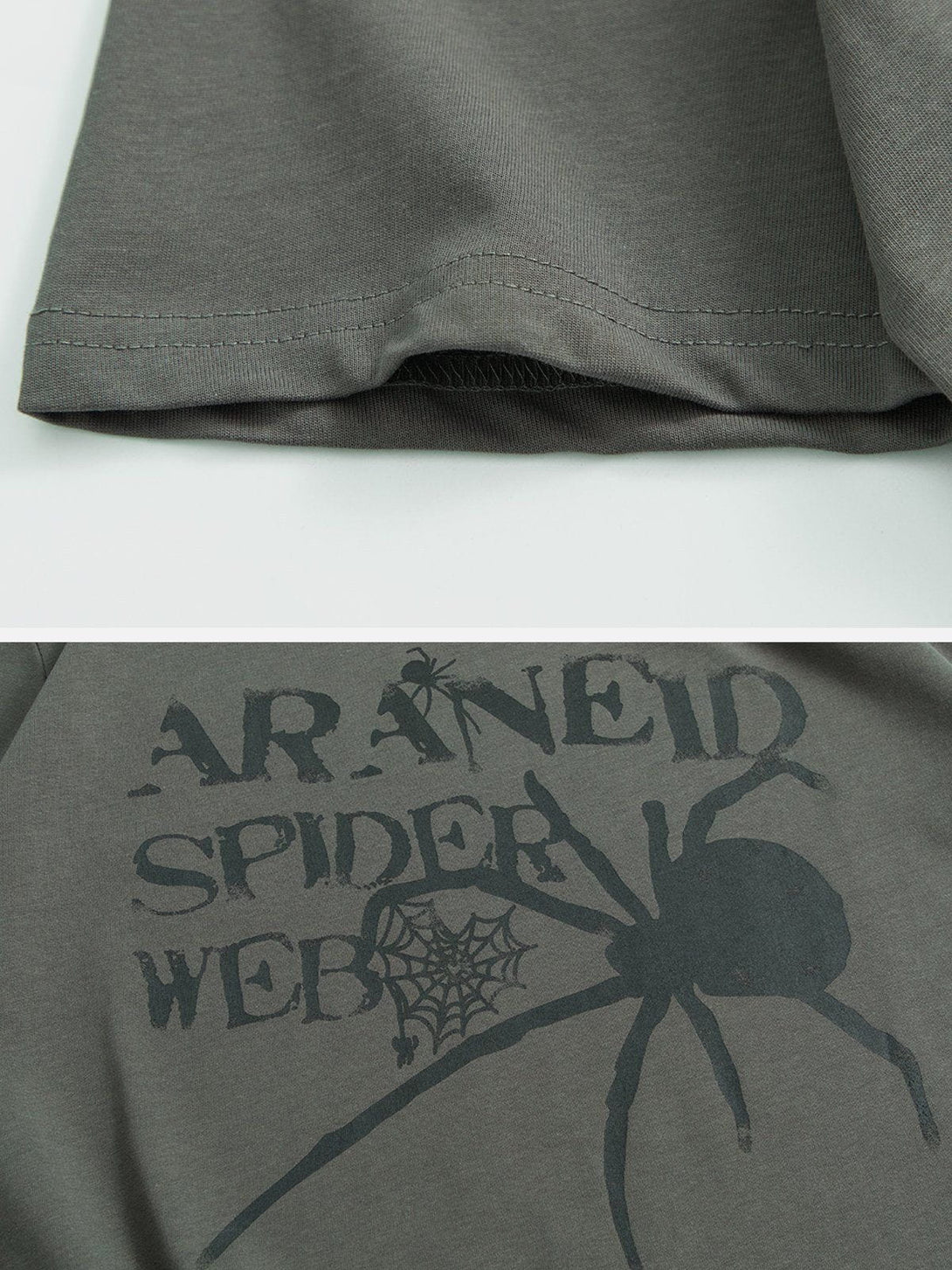 AlanBalen® - Plastisol Printing Spider Element Tee AlanBalen