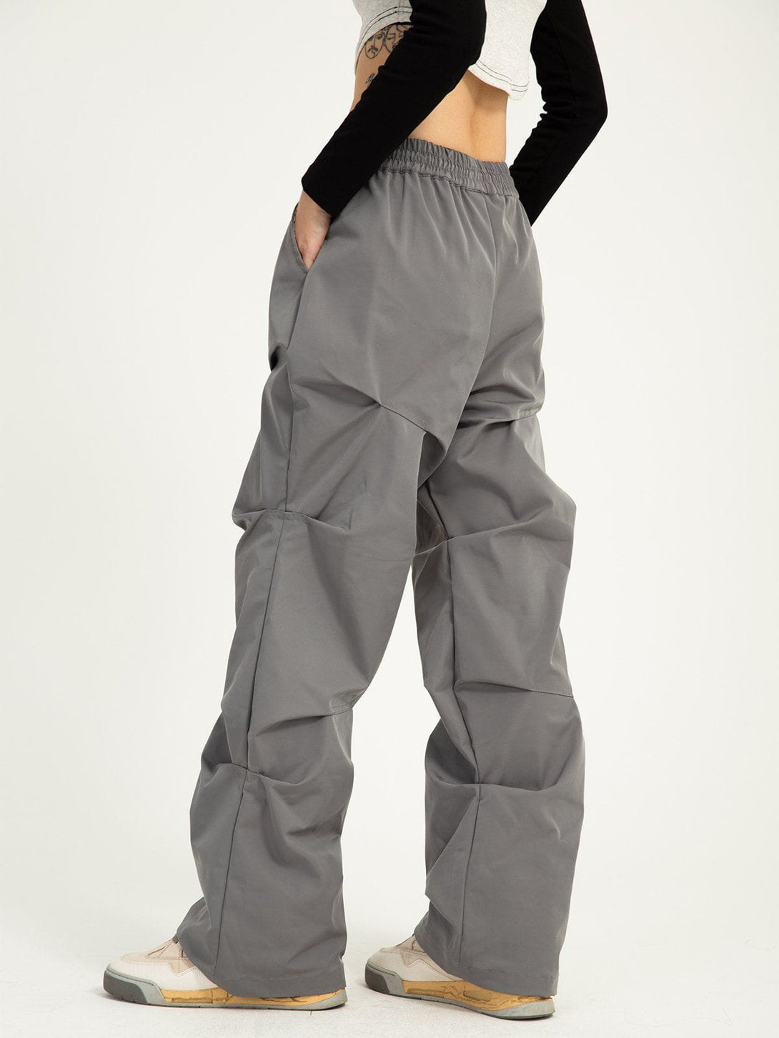 AlanBalen® - Pleated Layered Pants AlanBalen