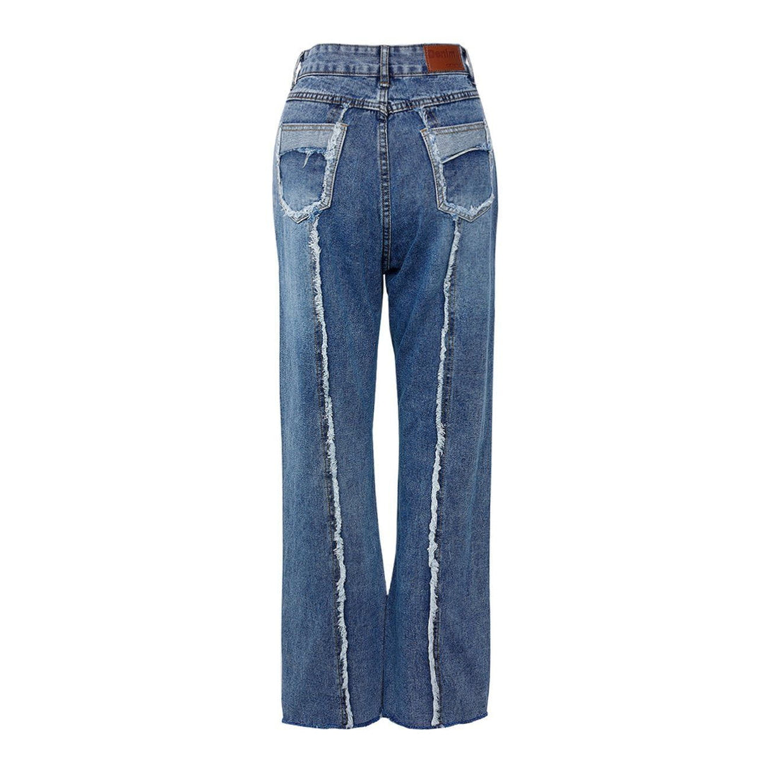 AlanBalen® - Pocket Frayed Jeans AlanBalen