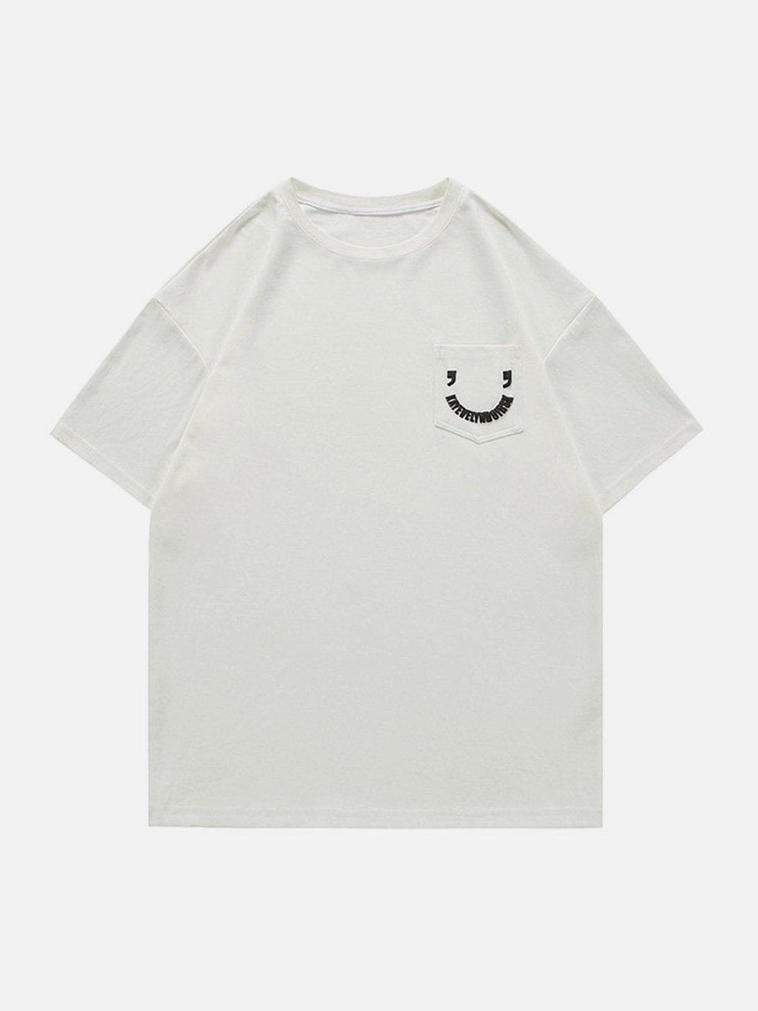 AlanBalen® - Pocket Smile Print Tee AlanBalen