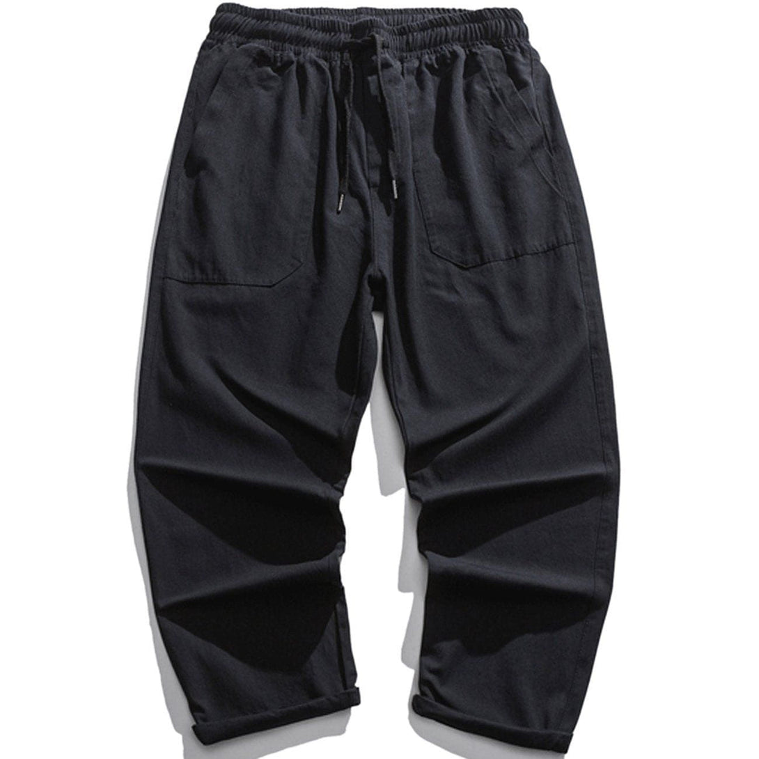 AlanBalen® - Pocket Solid Pants AlanBalen