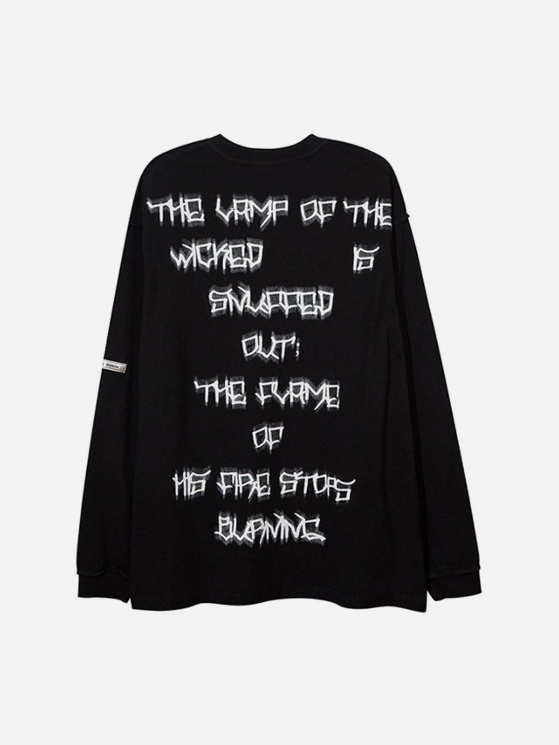 AlanBalen® - Portrait Letters Graffiti Long Sleeves AlanBalen