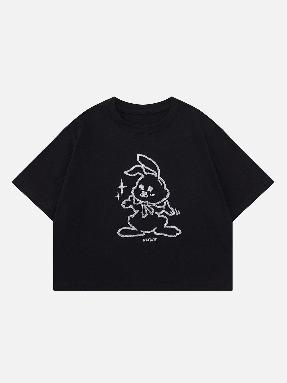 AlanBalen® - Rabbit Embroidery Tee AlanBalen