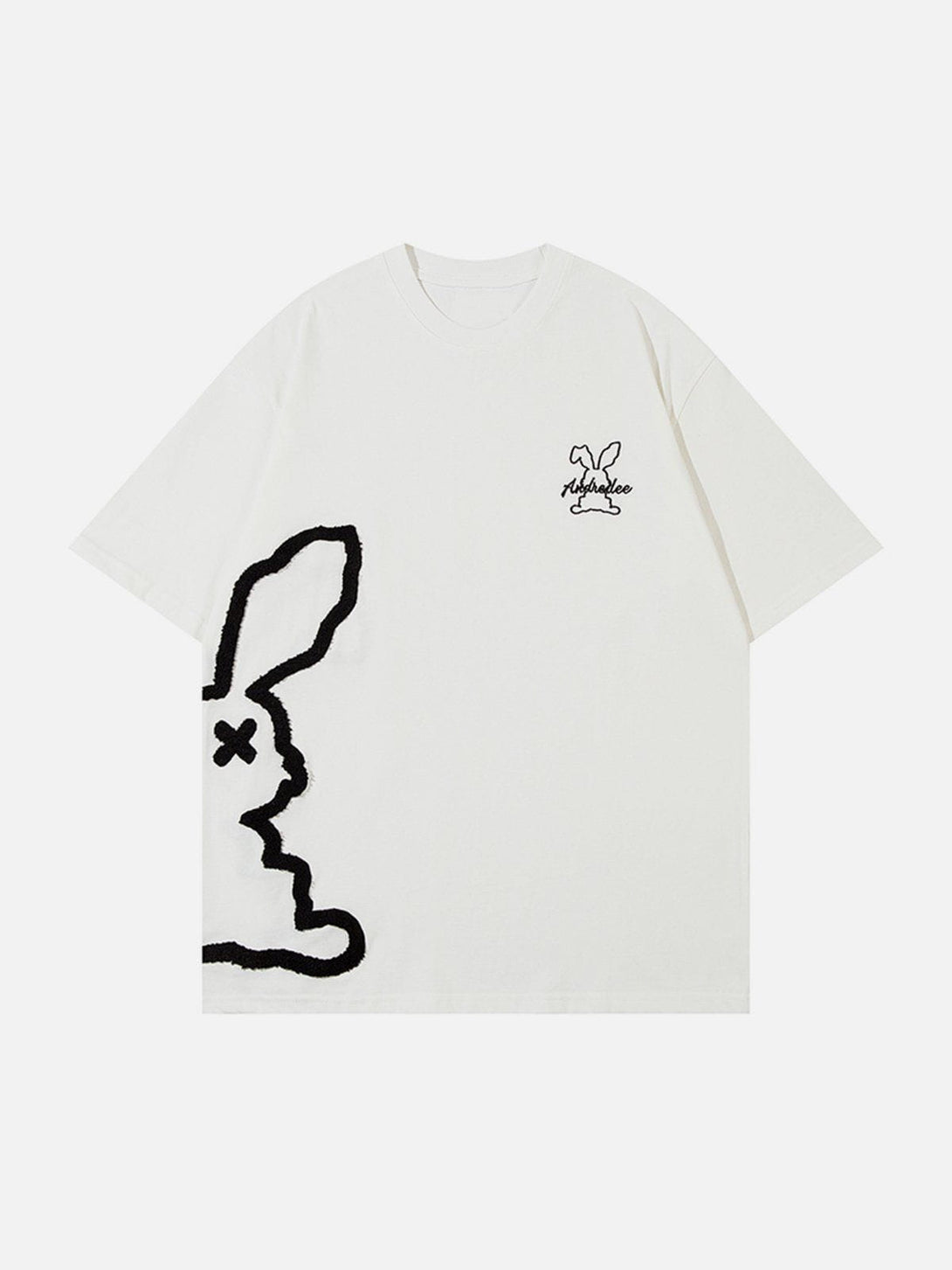 AlanBalen® - Rabbit Embroidery Tee AlanBalen