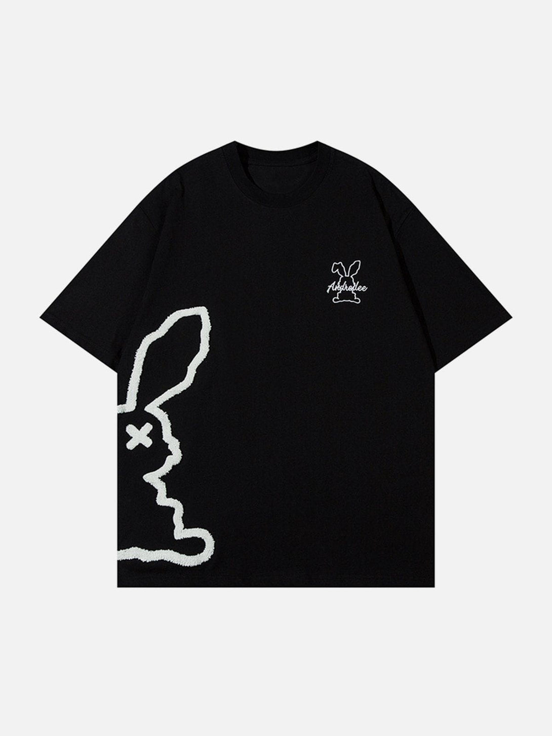 AlanBalen® - Rabbit Embroidery Tee AlanBalen