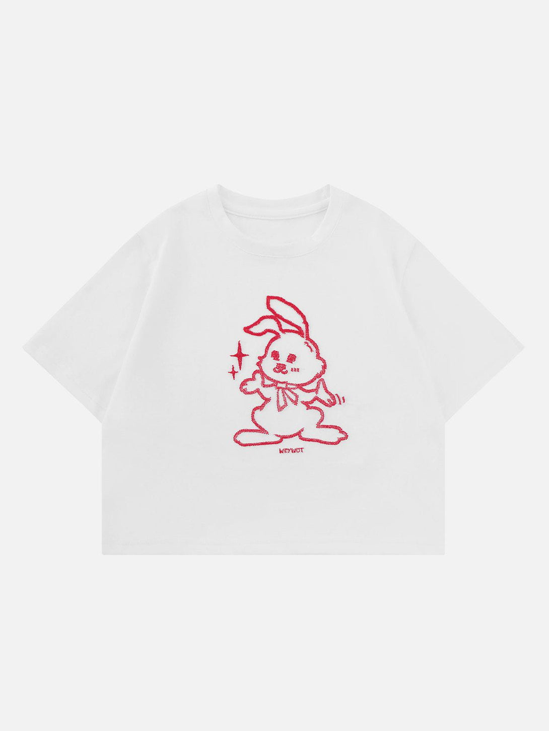 AlanBalen® - Rabbit Embroidery Tee AlanBalen