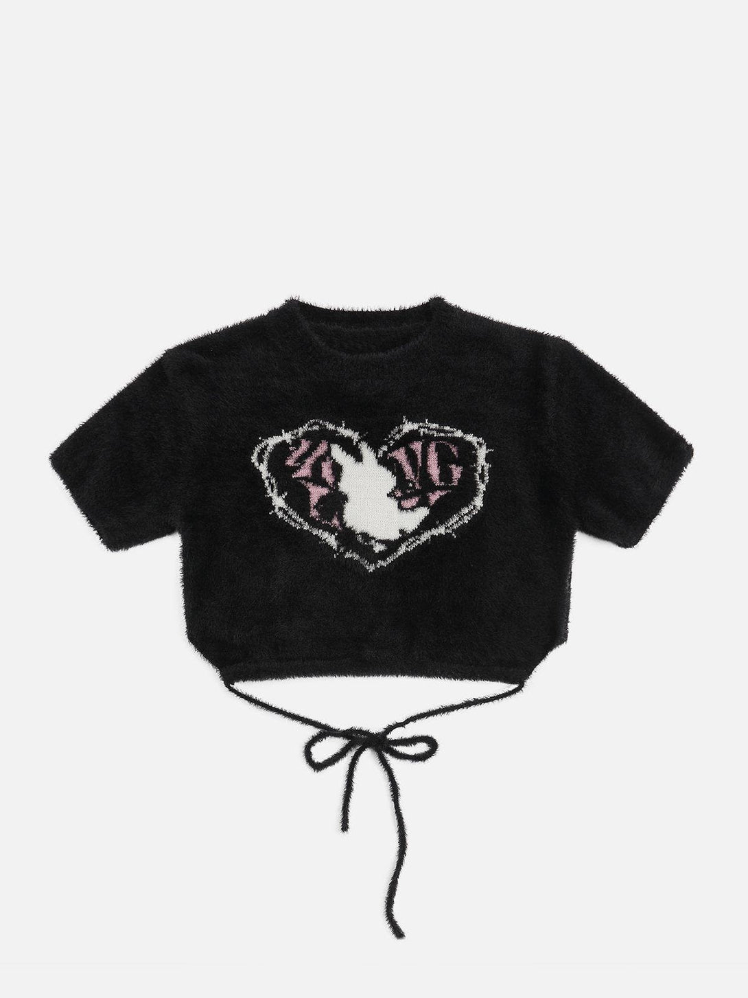 AlanBalen® - Rabbit Heart Embroidery Tee AlanBalen
