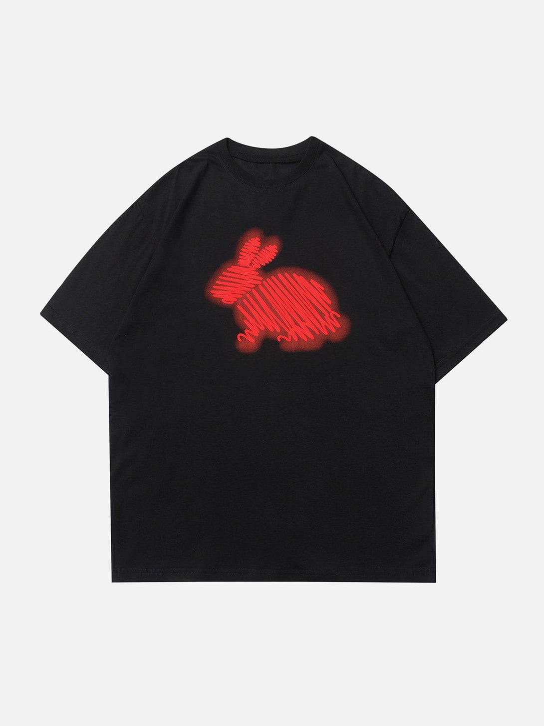 AlanBalen® - Rabbit Inkjet Print Tee AlanBalen