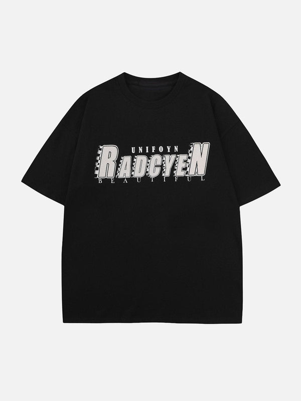 AlanBalen® - Racing Elements Letter Tee AlanBalen