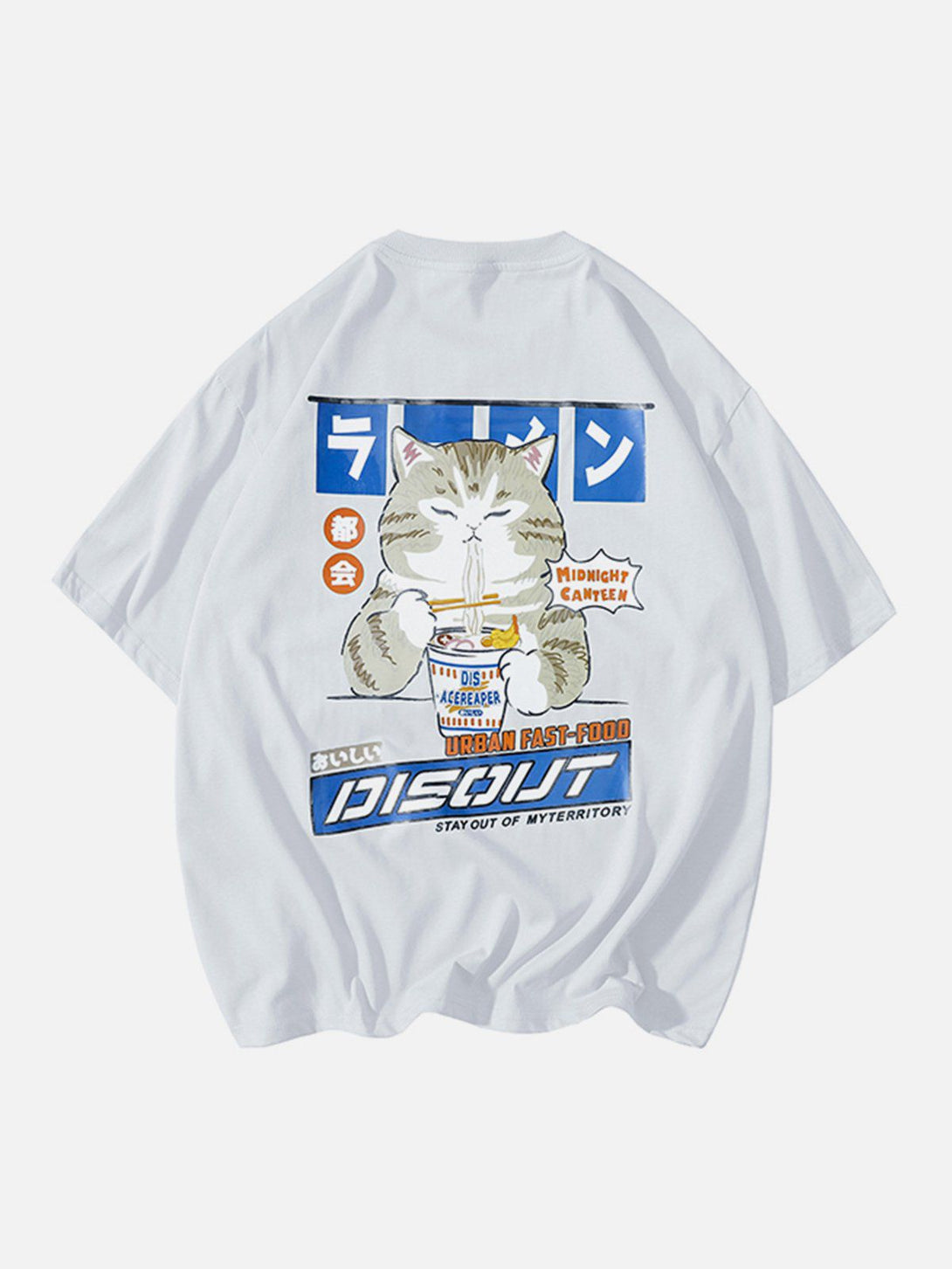 AlanBalen® - Ramen Cat Graphic Tee AlanBalen