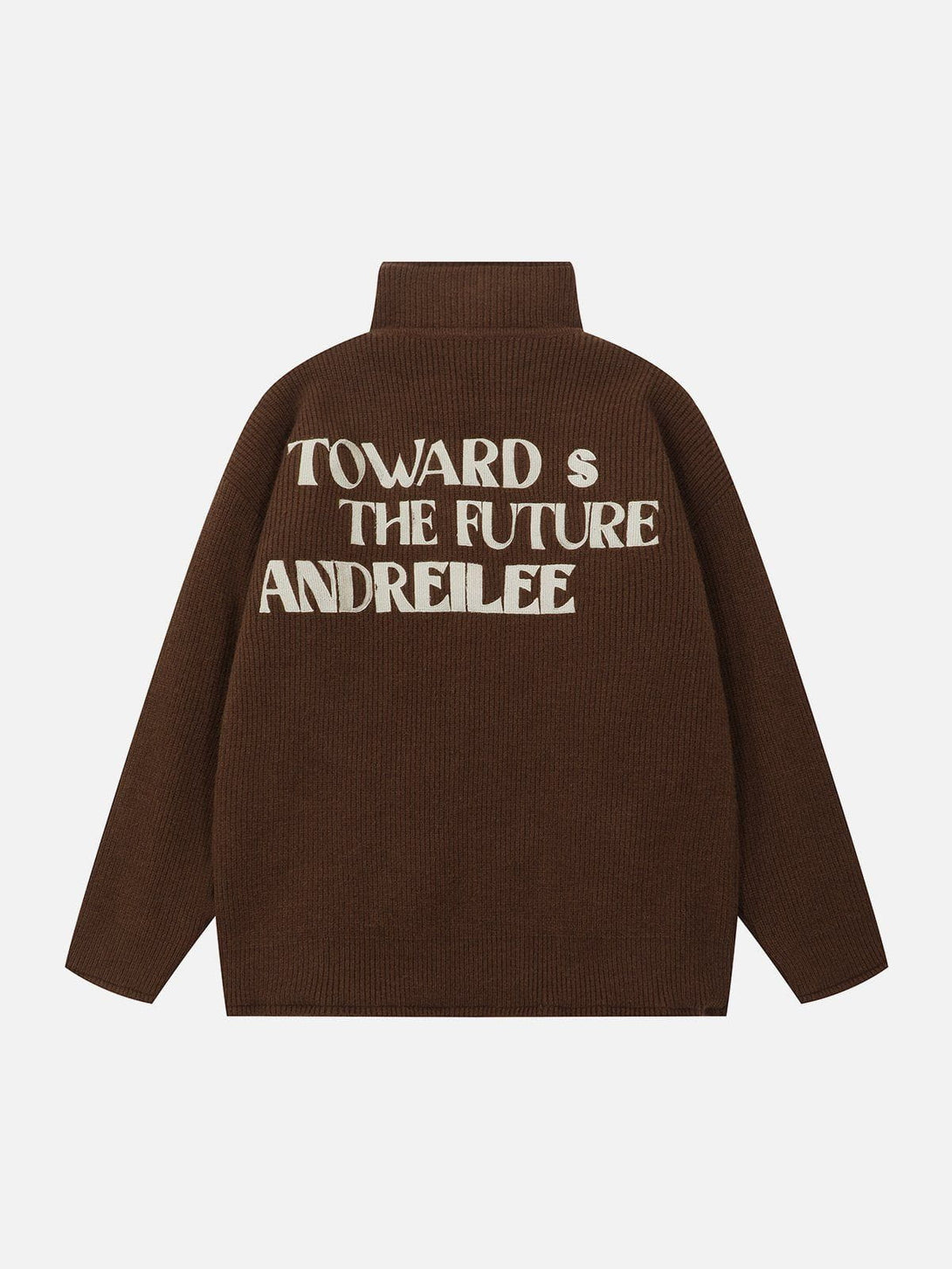 AlanBalen® - Reversible Stand Collar Knitted Winter Coat AlanBalen