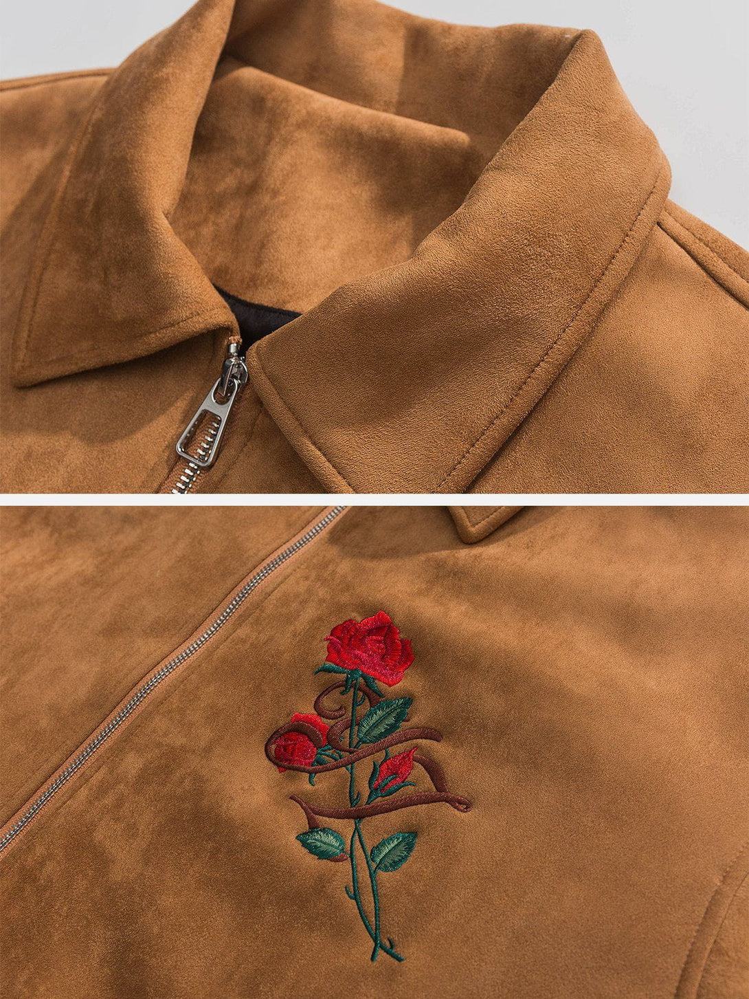 AlanBalen® - Rose Embroidery Jacket AlanBalen