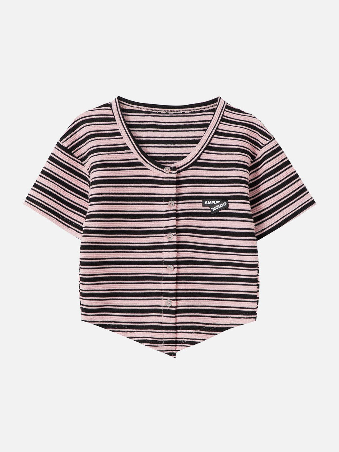 AlanBalen® - Rubber Stamp Stripe Print Tee AlanBalen