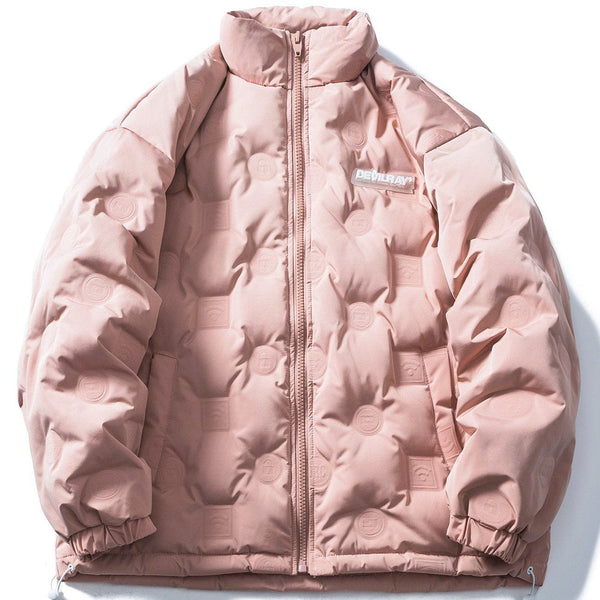 AlanBalen® - Seal Pattern Puffer Jacket AlanBalen