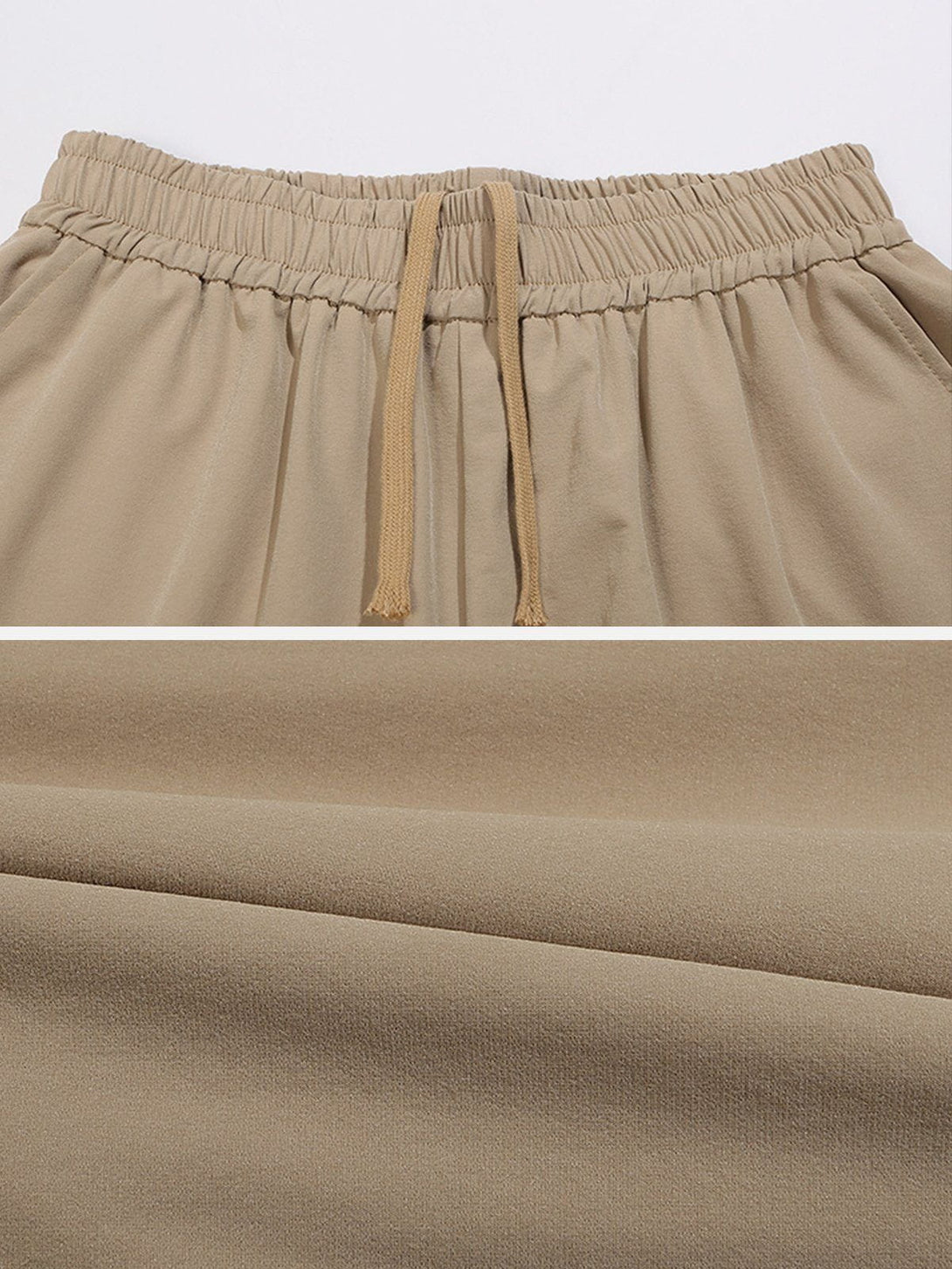 AlanBalen® - Side Pockets Solid Colour Cargo Pants AlanBalen