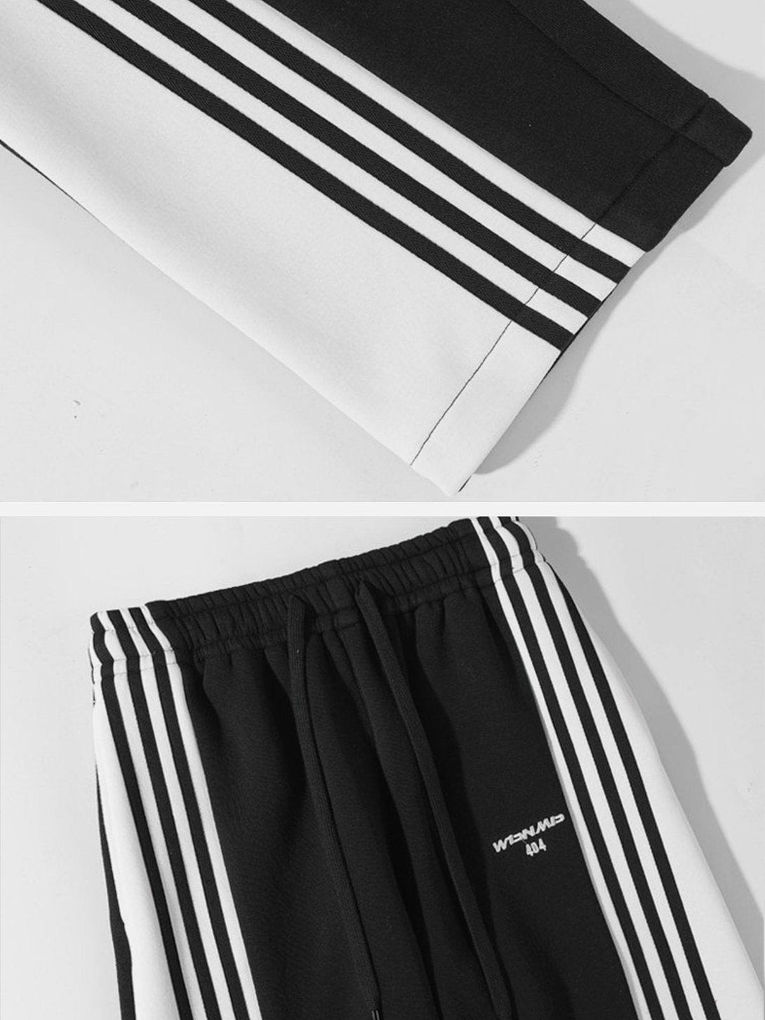 AlanBalen® - Simple Colorblock Stripe Sweatpants AlanBalen
