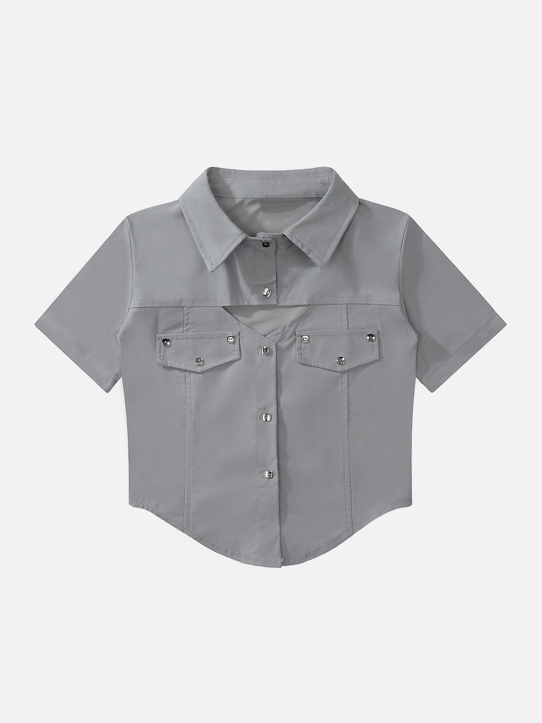 AlanBalen® - Simple Short Short Sleeve Shirt AlanBalen