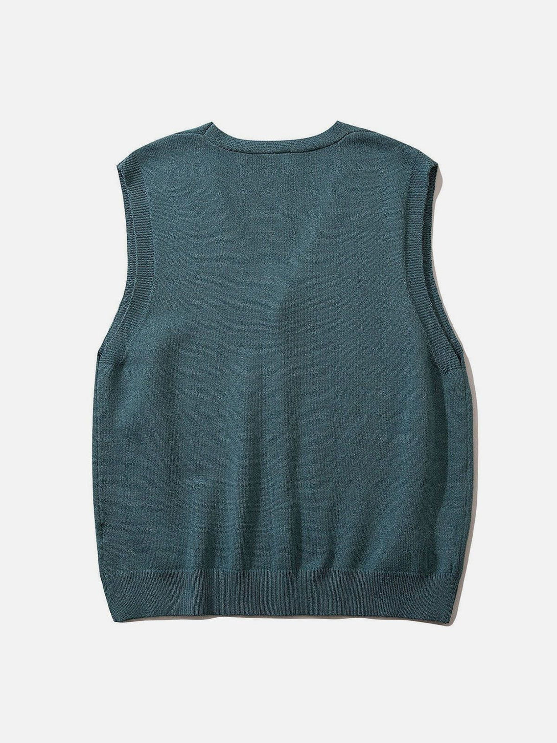 AlanBalen® - Simple Solid Color Sweater Vest AlanBalen
