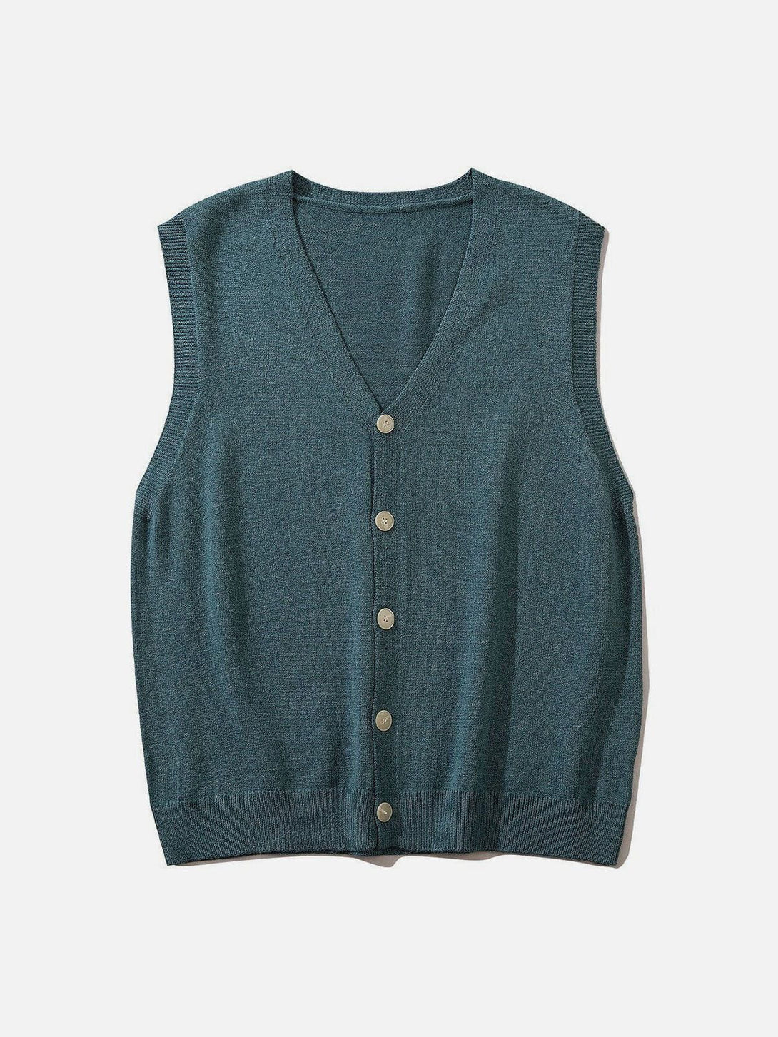 AlanBalen® - Simple Solid Color Sweater Vest AlanBalen