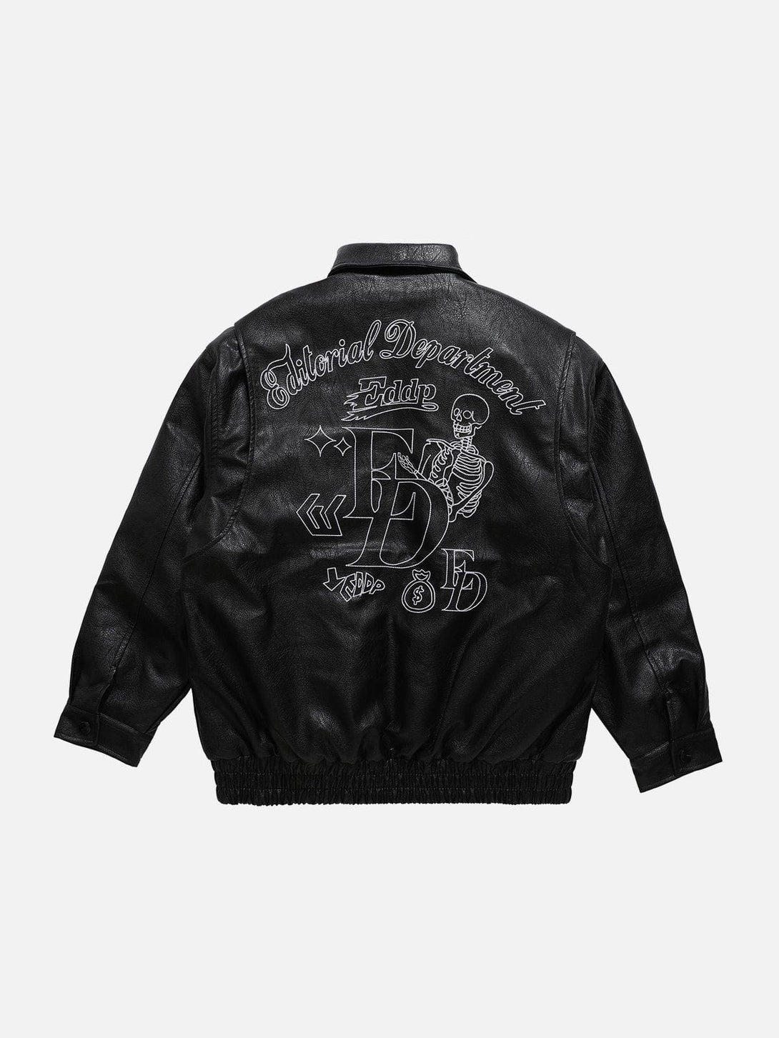 AlanBalen® - Skull Embroidery Winter Coat AlanBalen