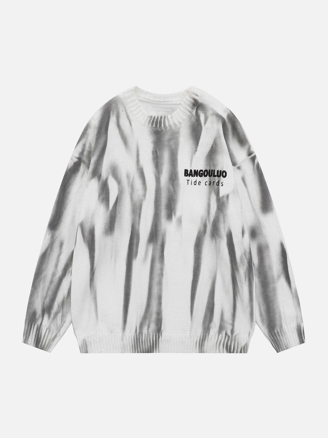 AlanBalen® - Smoke Print Pullover Sweater AlanBalen