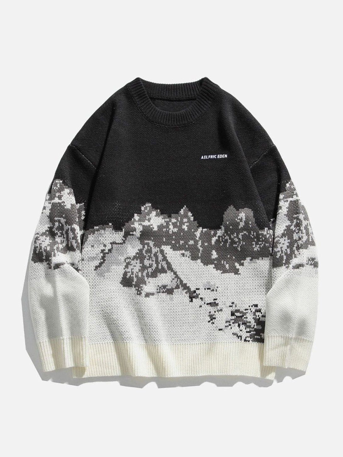 AlanBalen® - Snow Mountain Pattern Sweater AlanBalen