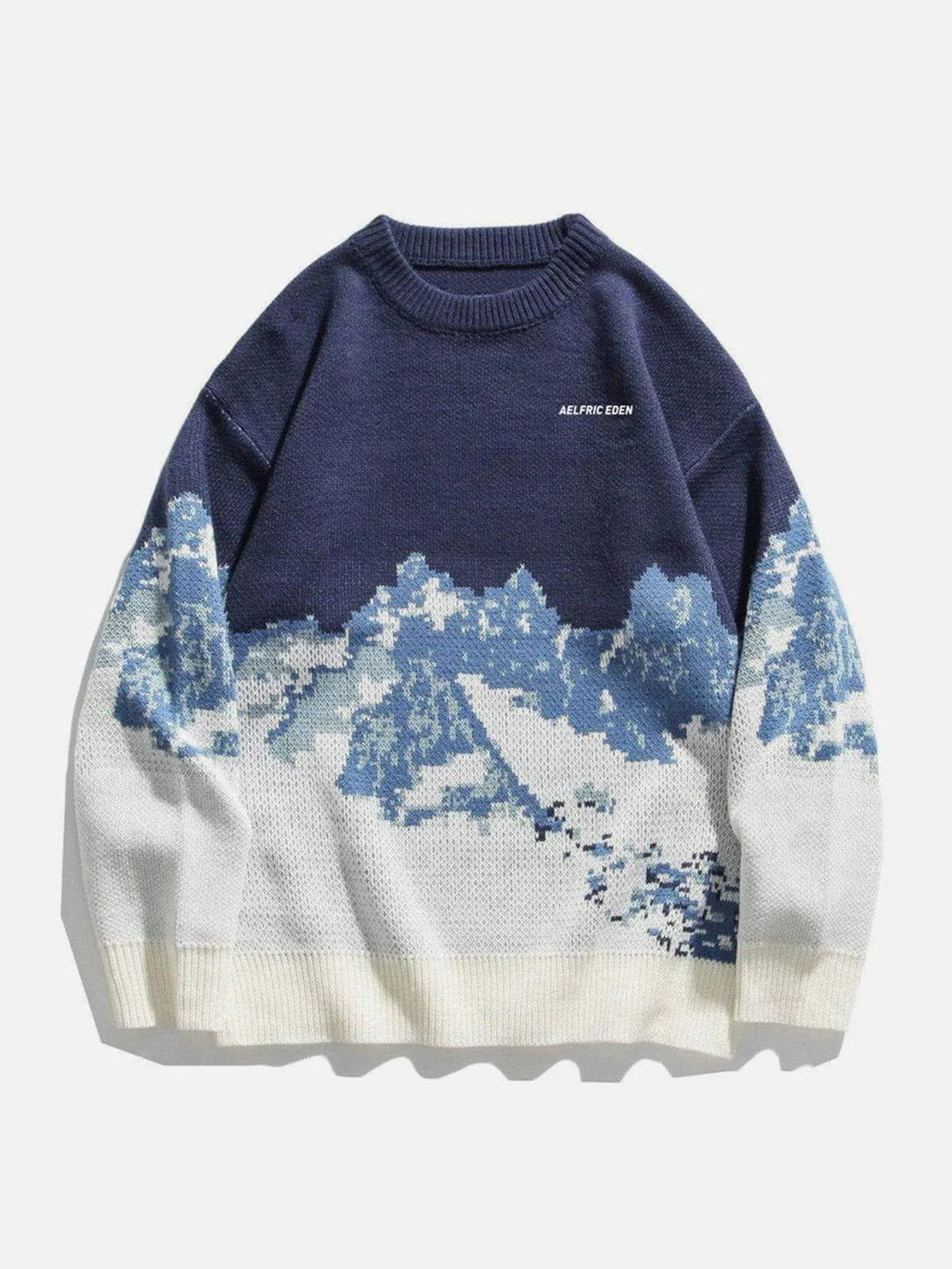 AlanBalen® - Snow Mountain Pattern Sweater AlanBalen