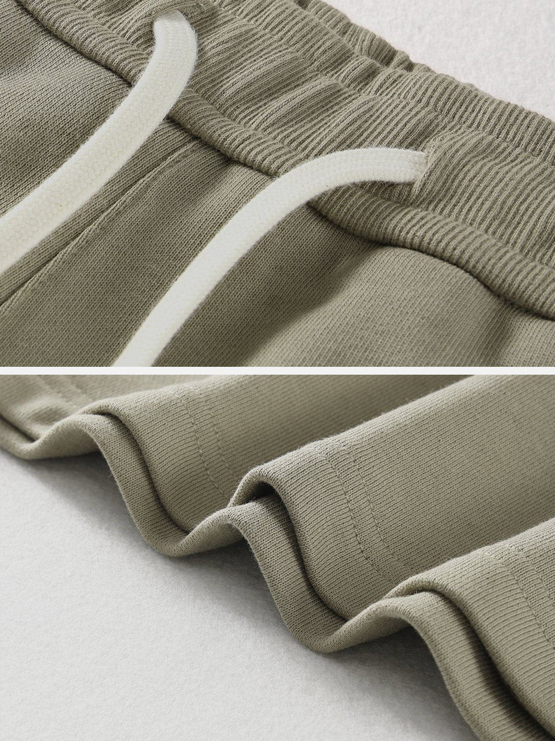 AlanBalen® - Solid Color Drawstring Shorts AlanBalen