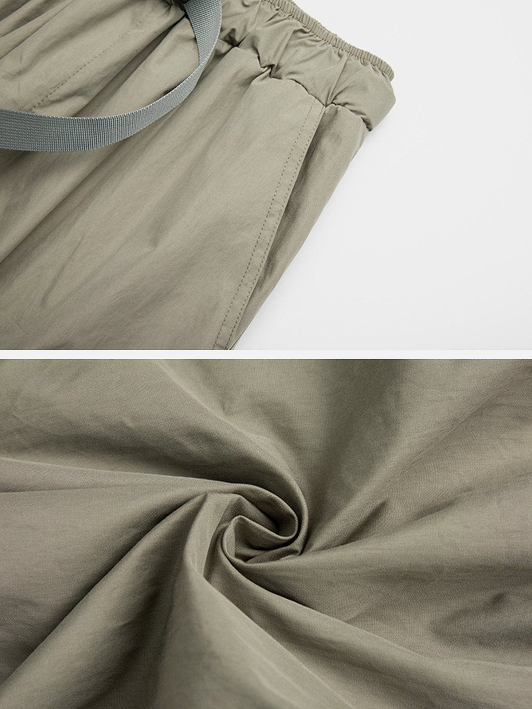 AlanBalen® - Solid Color Functional Cargo Pants AlanBalen