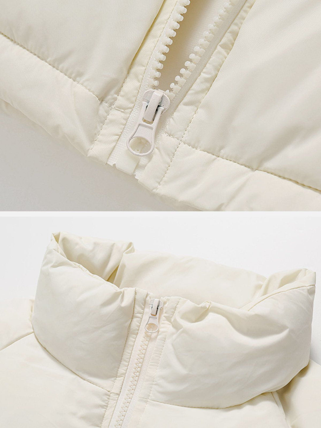 AlanBalen® - Solid Color Stand Collar Winter Coat AlanBalen