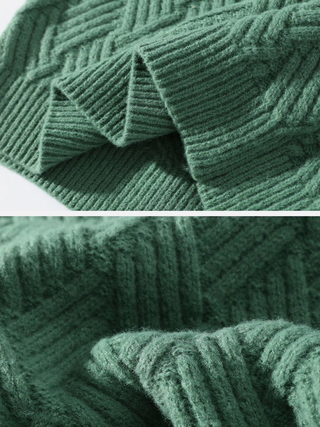 AlanBalen® - Solid Color Weave Cozy Sweater AlanBalen