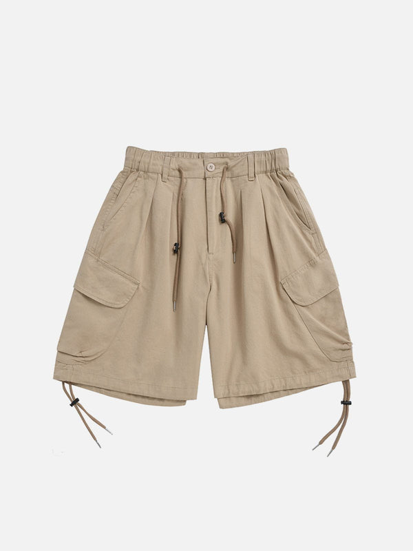 AlanBalen® - Solid Drawstring Shorts AlanBalen