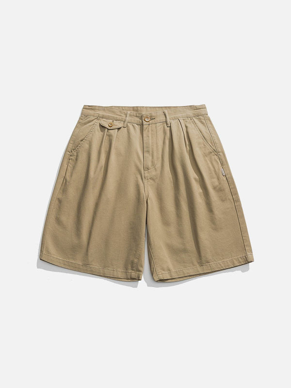 AlanBalen® - Solid Essential Cotton Shorts AlanBalen