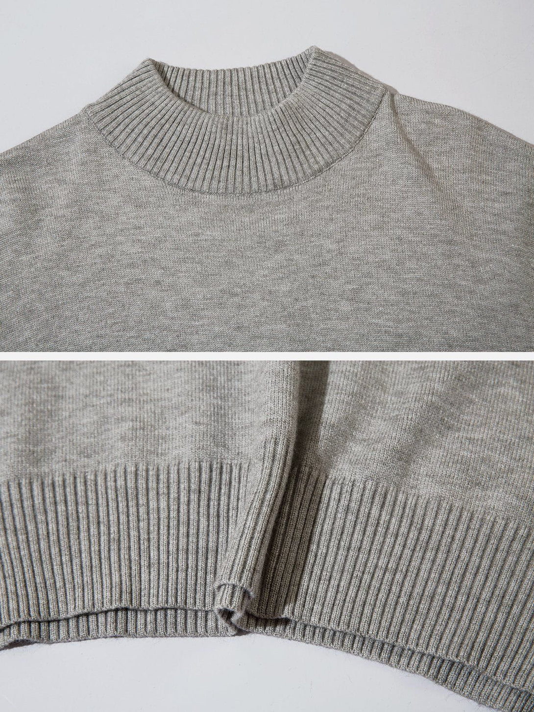 AlanBalen® - Solid Half Turtleneck Sweater AlanBalen