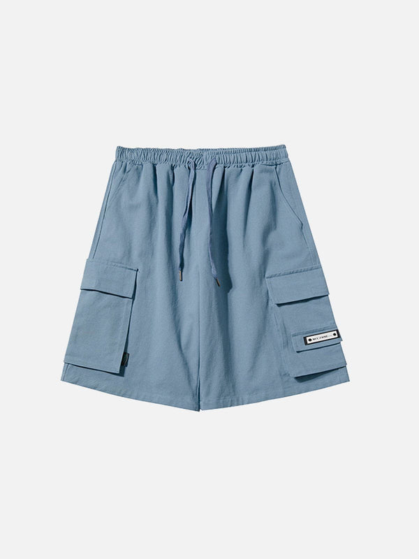 AlanBalen® - Solid Large Pocket Shorts AlanBalen