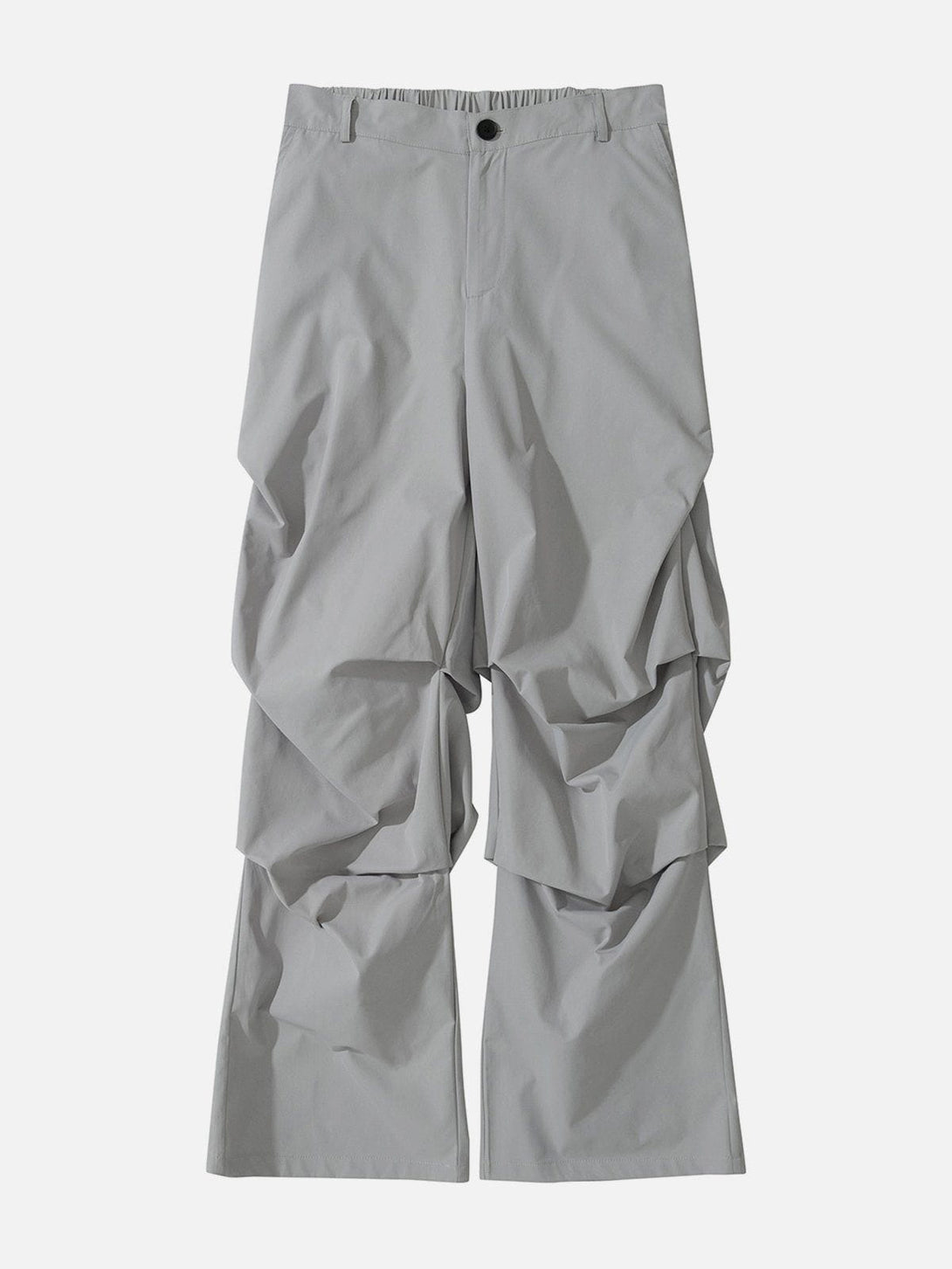 AlanBalen® - Solid Pleated Technical Cargo Pants AlanBalen