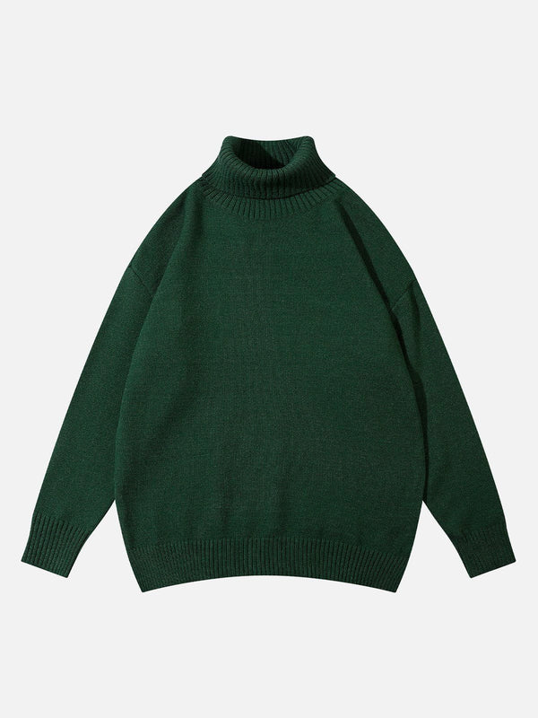 AlanBalen® - Solid Turtleneck Sweater AlanBalen
