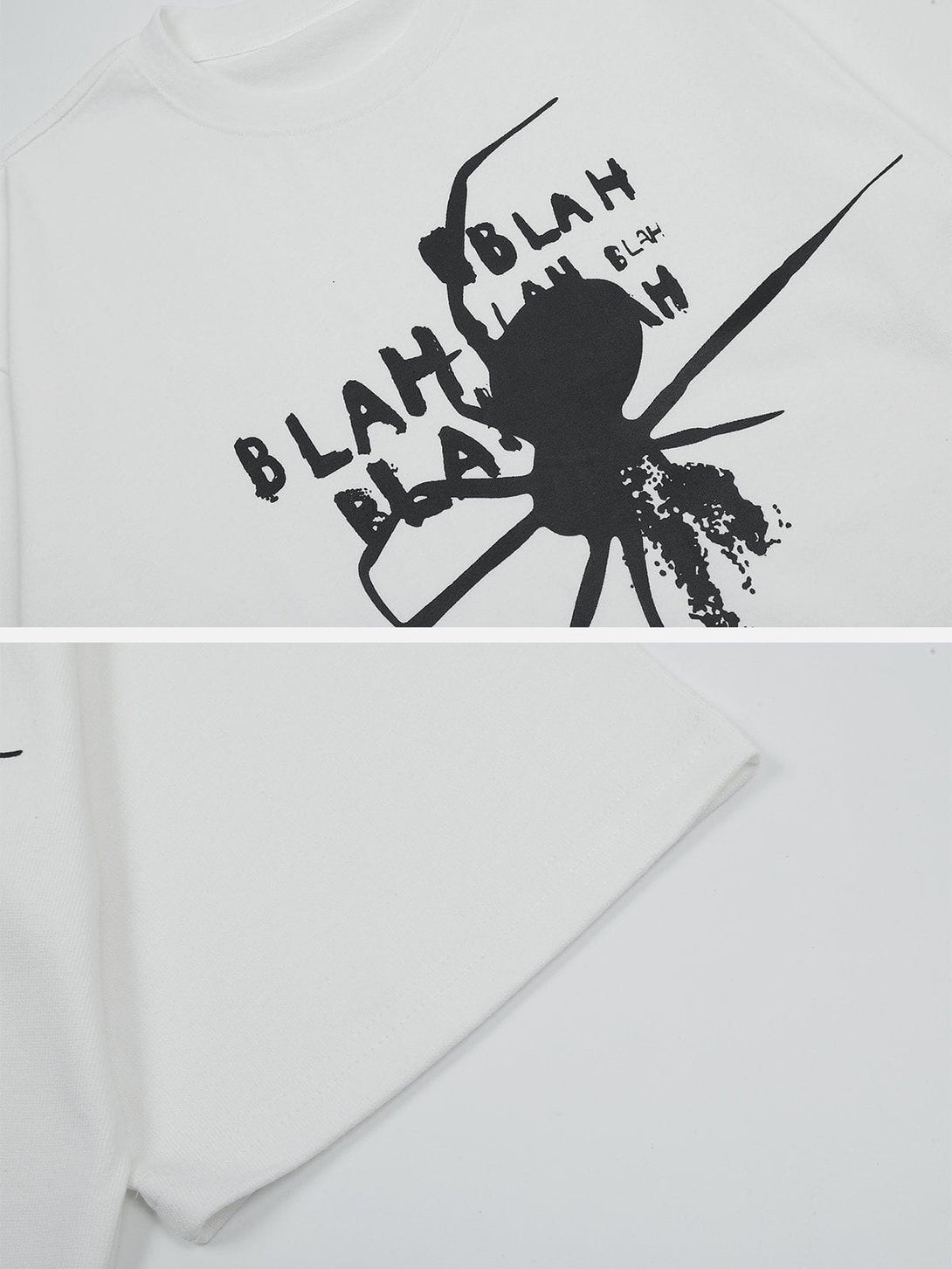 AlanBalen® - Spider Shadow Print Tee AlanBalen