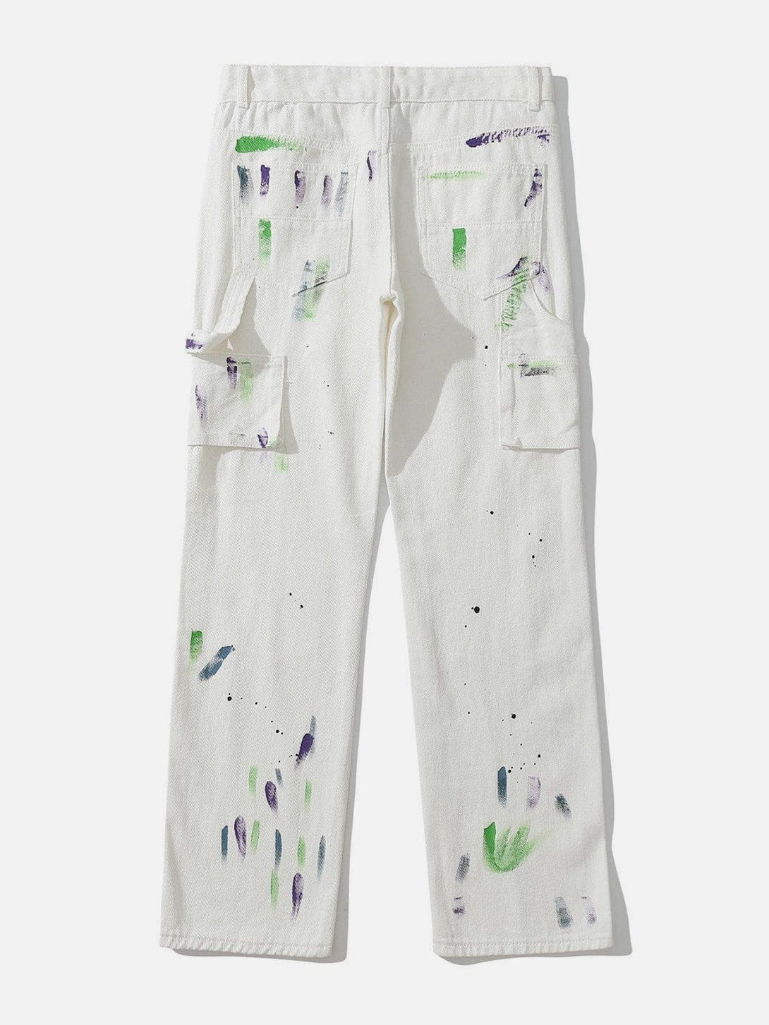 AlanBalen® - Splash Ink Graffiti Jeans AlanBalen