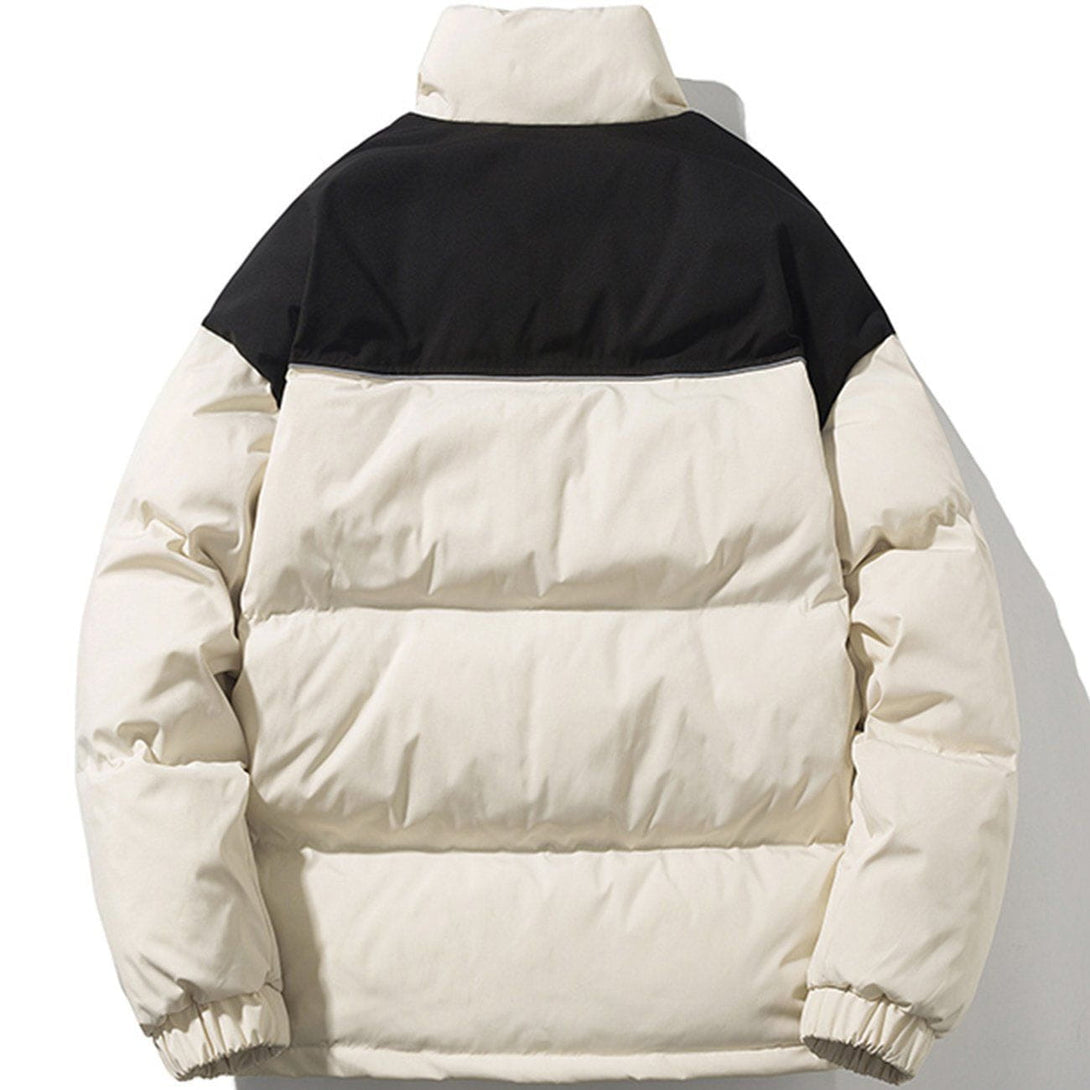 AlanBalen® - Spliced Reflective Strip Winter Coat AlanBalen