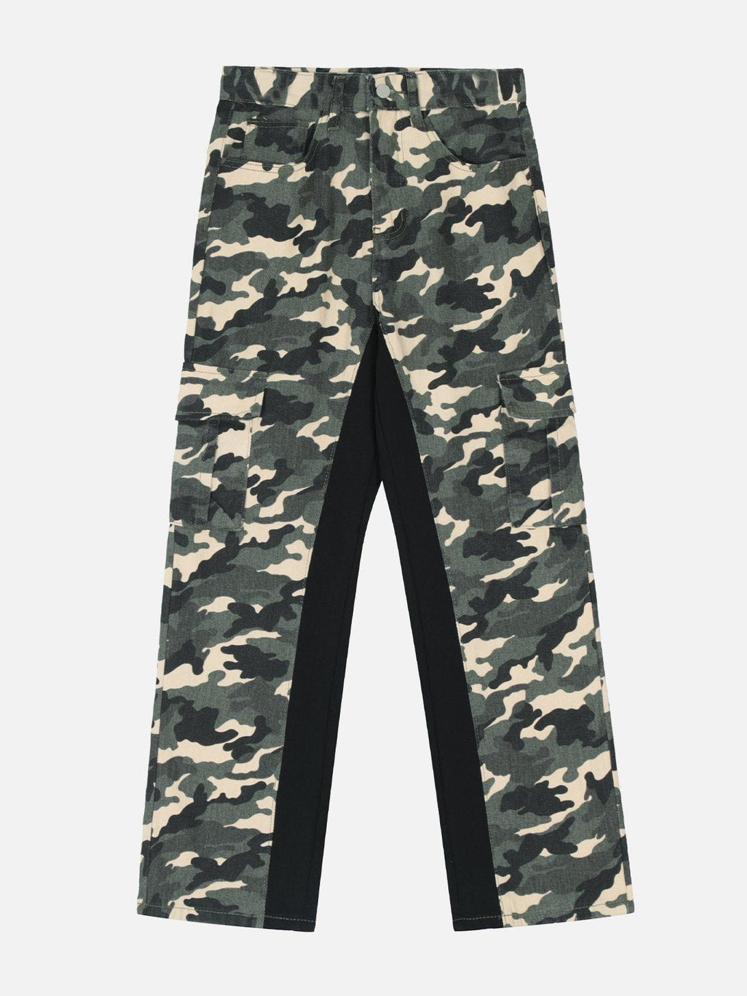 AlanBalen® - Splicing Camouflage Print Pants AlanBalen