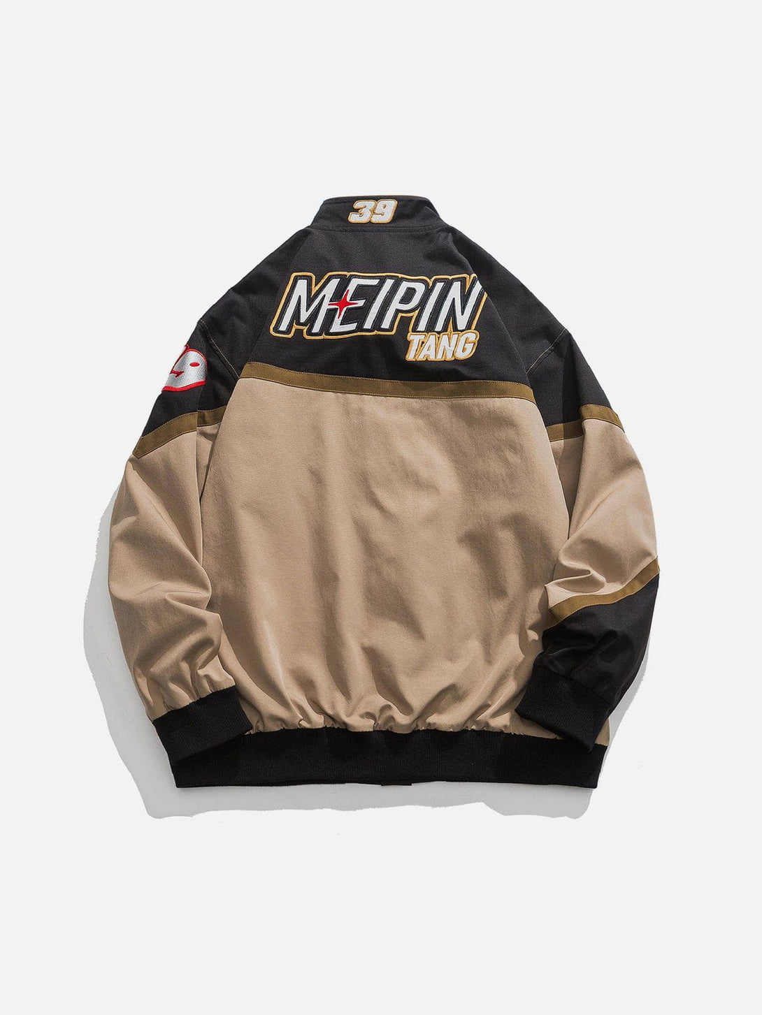 AlanBalen® - Splicing "MEIPIN" Embroidery Print Jacket AlanBalen