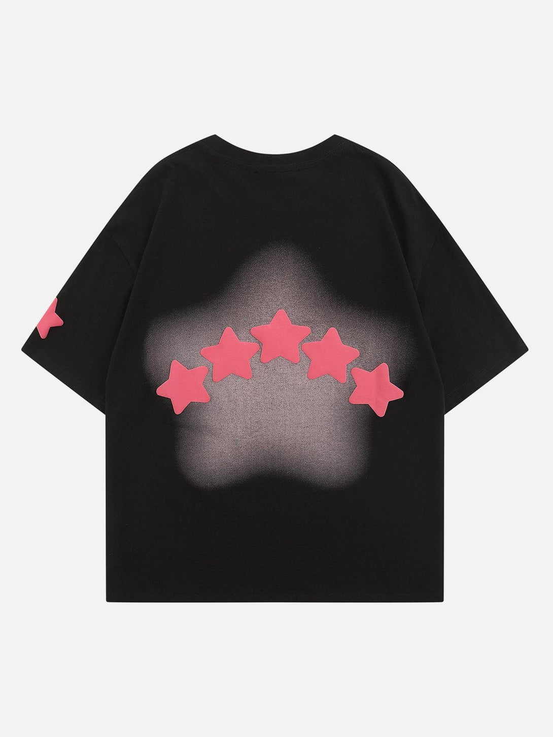 AlanBalen® - Star Dip-dye Embroidery Tee AlanBalen