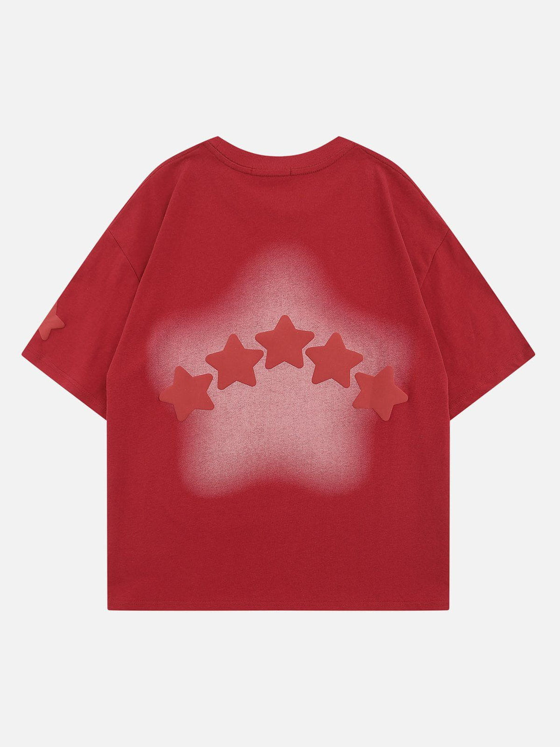 AlanBalen® - Star Dip-dye Embroidery Tee AlanBalen