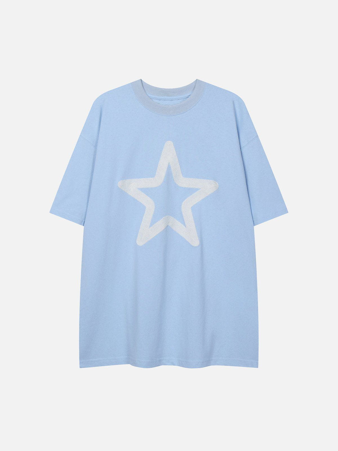 AlanBalen® - Star Embroidery Cotton Tee AlanBalen