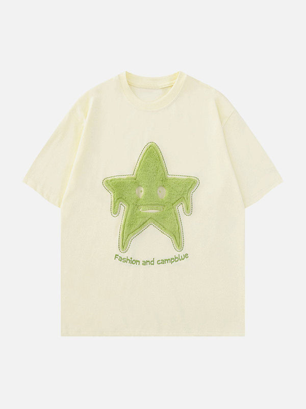 AlanBalen® - Star Embroidery Tee AlanBalen